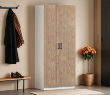 Для одежды, Шкаф двухдверный Макс 1000 мм, вариант №1 (ЛДСП)