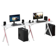 Прямые компьютерные столы, Два игровых компьютерных стола Мебель--24 GT-2310