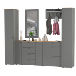 Стенка в прихожую Остин № 58