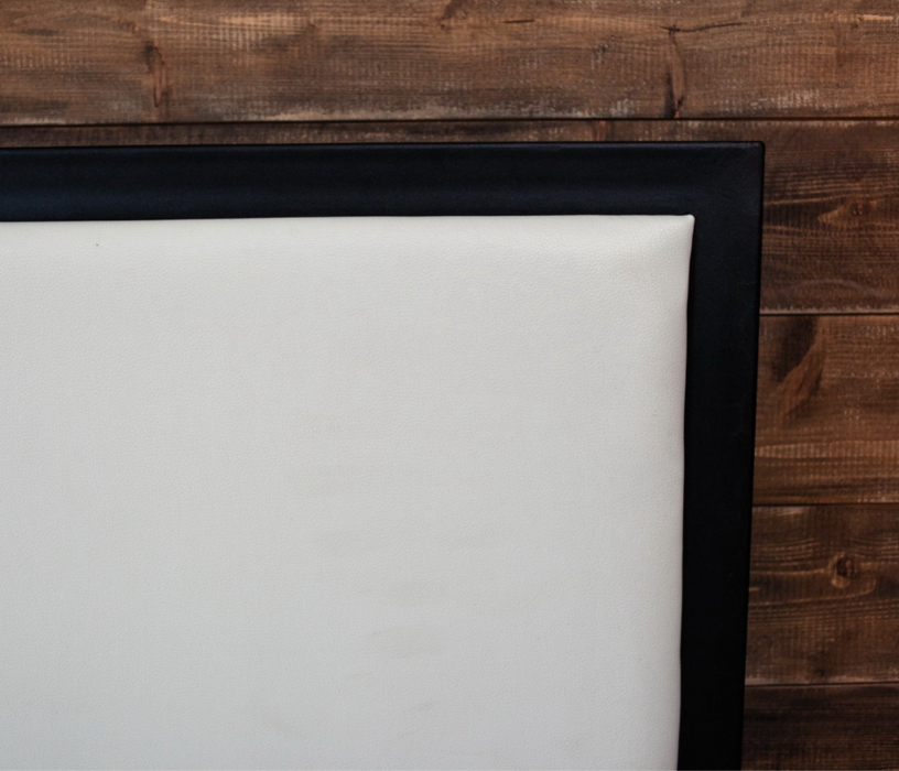 Кровати 160х200, Кровать в стиле лофт Лоренцо 1.6 (Черный)