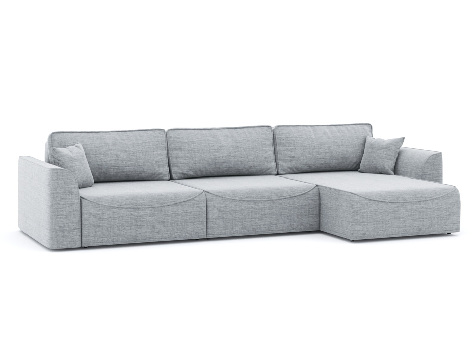 Диваны угловые в гостиную, Диван-кровать угловой Рафаэль 3 секции еврокнижка НПБ, рогожка Люкс