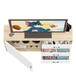 Комод с дверкой и ящиками РВК 122-1504