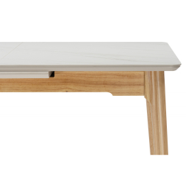 Стол Halmar из спеченного камня 140(180)х80