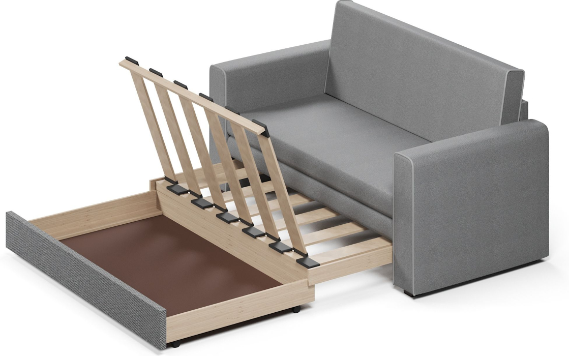 Диваны выкатные, Диван-кровать Санта выкатной, велюр