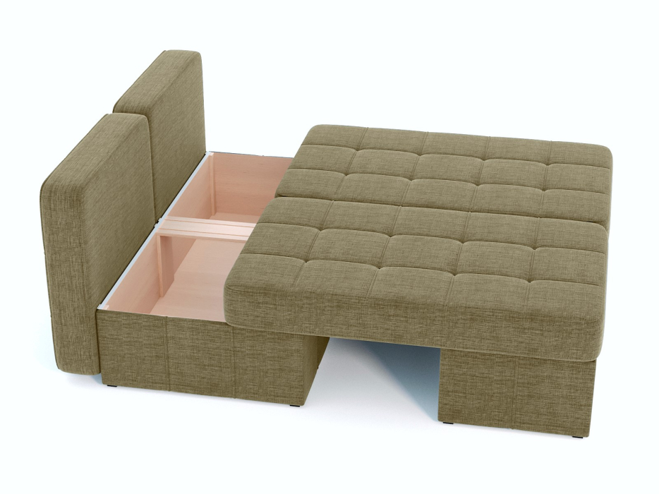 Диваны угловые в гостиную, Диван-кровать угловой Оливер Люкс еврокнижка-трансформер, рогожка