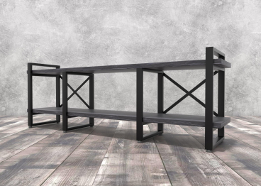 Тумба под ТВ Айсберг Лофт 160 черный