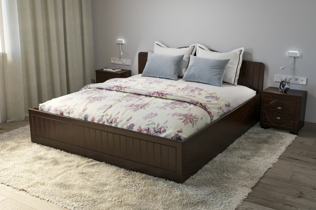 Кровати 180х200, Кровать «Монблан» МБ-607К (2000х1800)