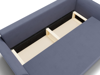 Прямой диван Мелодия,НПБ,еврокнижка,велюр