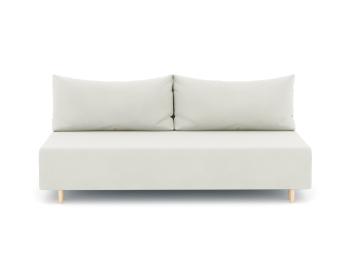 Диван-кровать еврокнижка Смайл без подлокотников, велюр