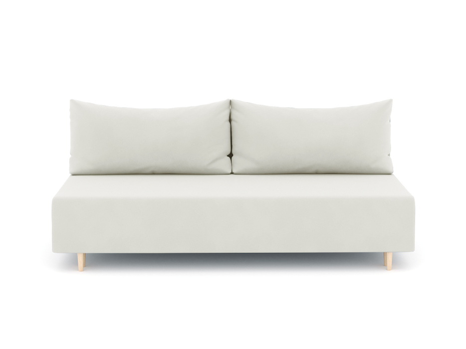 Диваны еврокнижки, Диван-кровать еврокнижка Смайл без подлокотников, велюр