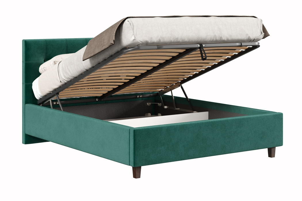 Мягкая кровать, Кровать Турин 1600 с подъёмным механизмом