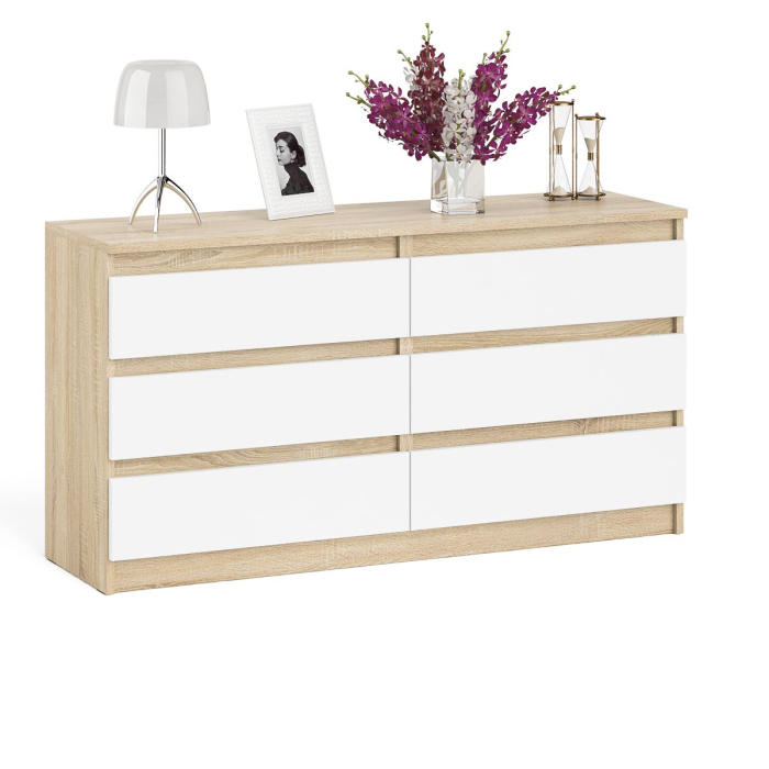 Комоды, Комод на шесть ящиков Мори МК1380.6