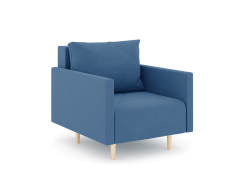 Кресло для отдыха, Кресло для отдыха Милли с подлокотниками, велюр