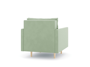 Кресло для отдыха Милли с подлокотниками, велюр