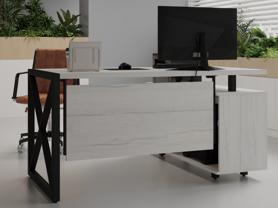 Угловые, Стол рабочий универсальный Калифорния Хардвиг СР01 ЛДСП