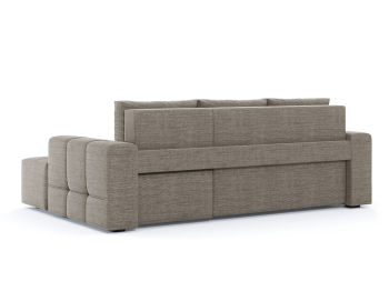 Диван-кровать угловой Прадо, еврокнижка, рогожка Люкс