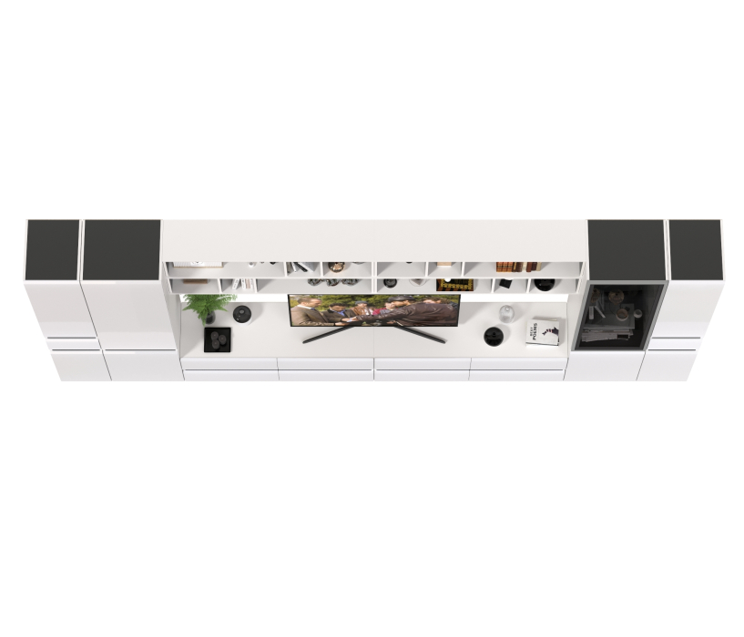 Стенки для гостиной, Сидней корпусная мебель для гостиной № 93