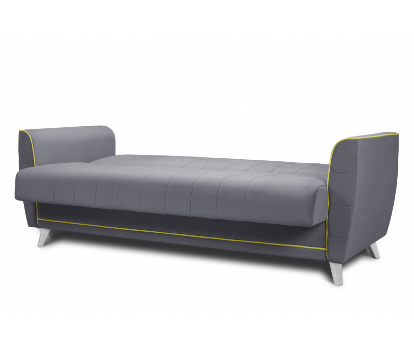 Диваны книжки, Диван кровать прямой  Шарлиз, микровелюр