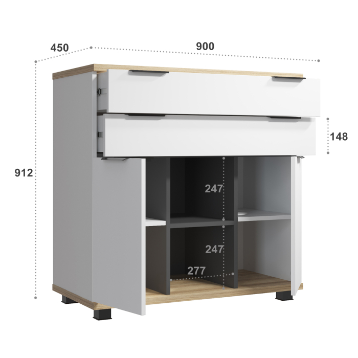 Комоды, Комод Скайлайт СЛ-10К