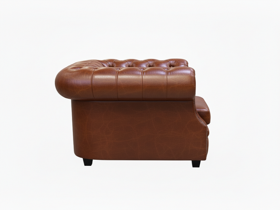 Кресло для отдыха, Кресло  Честер Лофт экокожа