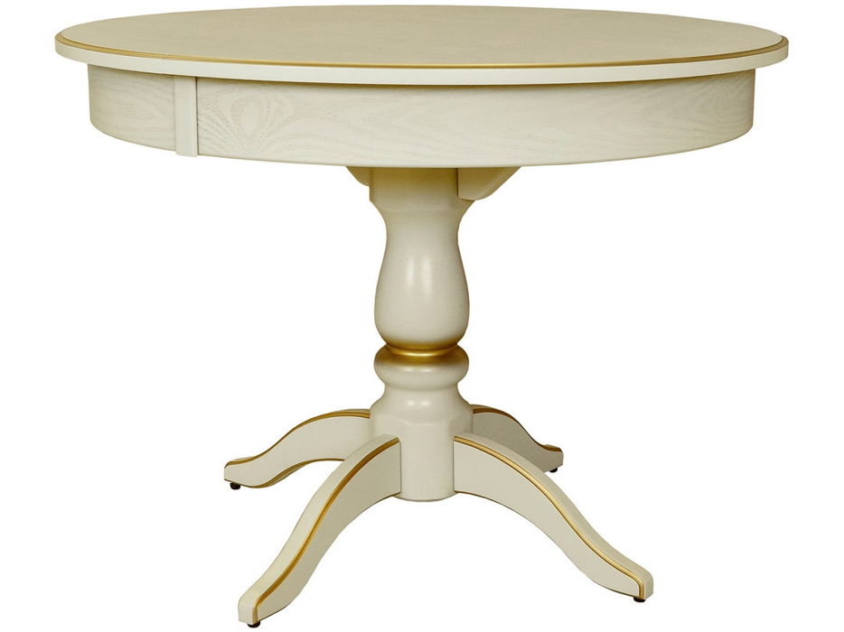 Обеденные столы, Стол обеденный Мебелик Моро 04 раздвижной 100/140*100