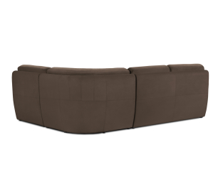 Модульный угловой диван Борнео со спальным местом, велюр