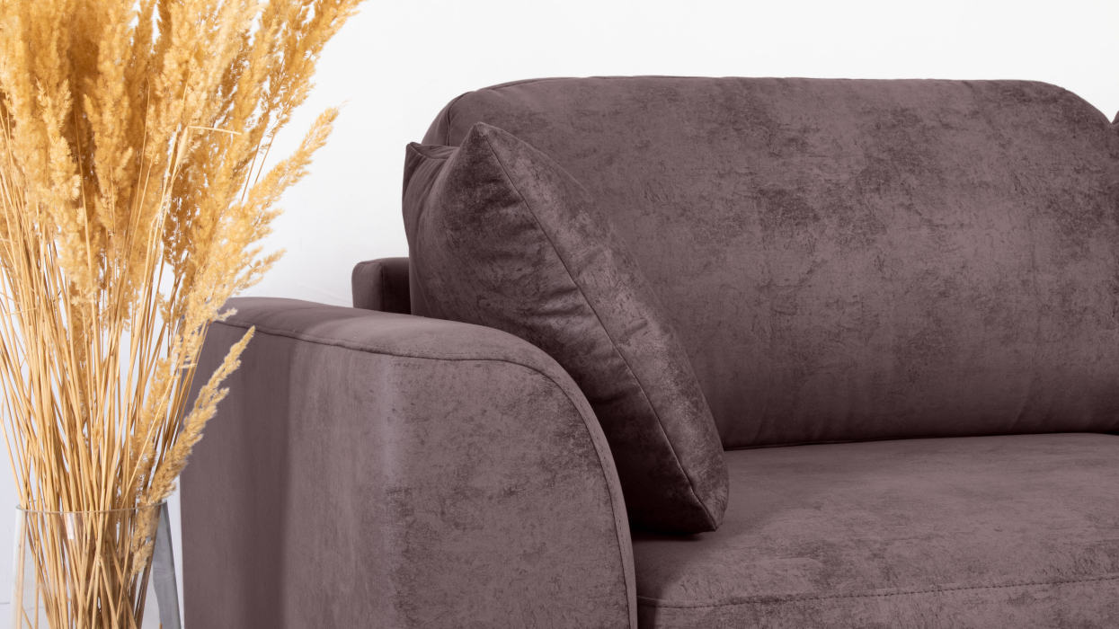 Диваны угловые в гостиную, Диван угловой Trump, велюр