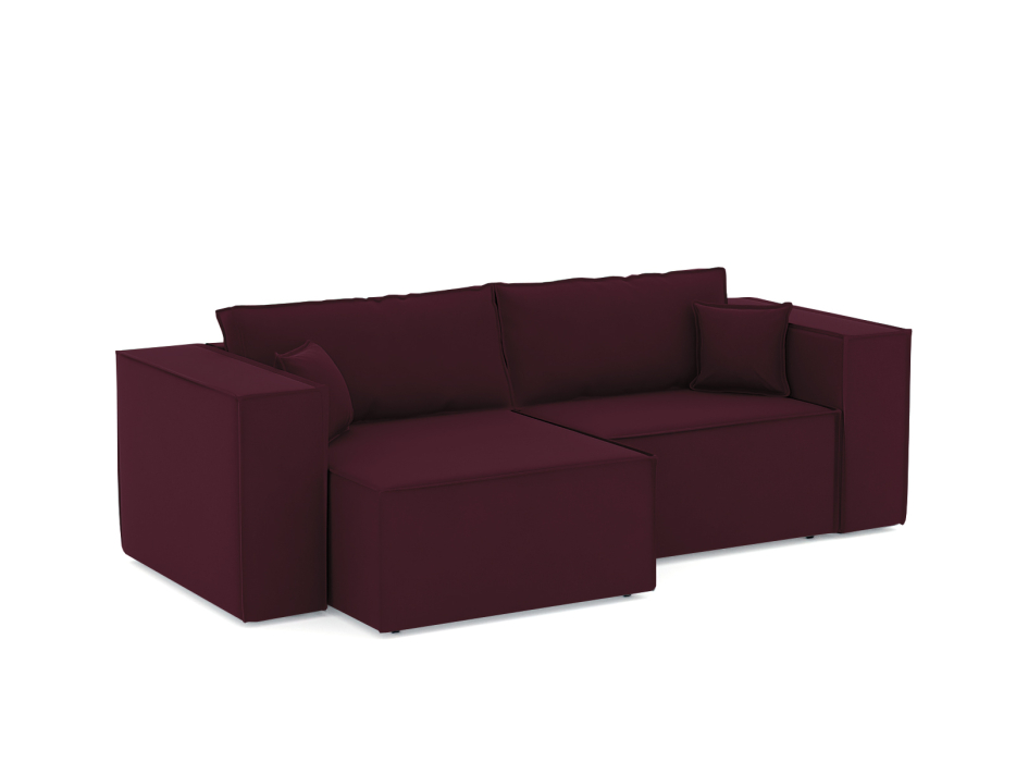 Диваны угловые в гостиную, Диван-кровать угловой Лофт, велюр