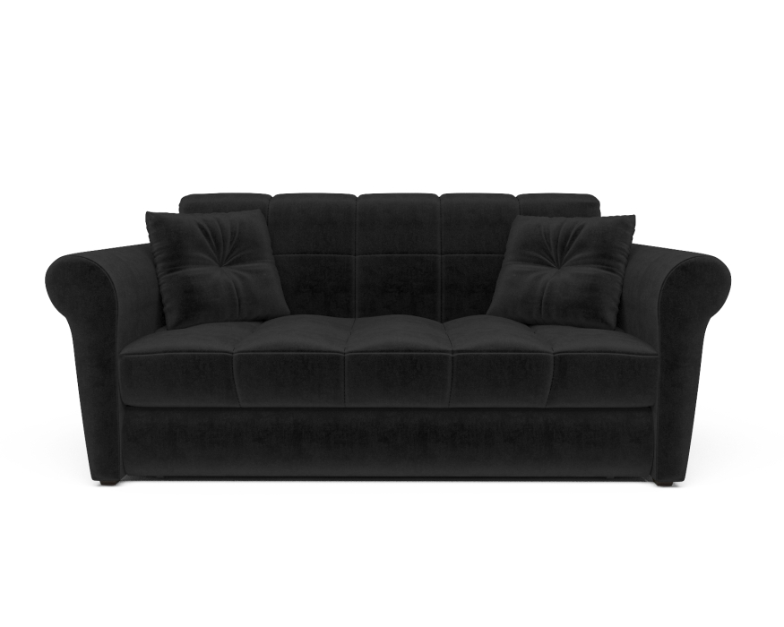 Диваны кровати со спальным местом, Прямой диван Грандия, велюр