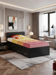 Односпальная кровать с ящиками Стандарт 0900