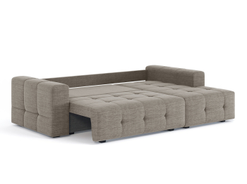 Диван-кровать угловой Прадо, еврокнижка, рогожка Люкс