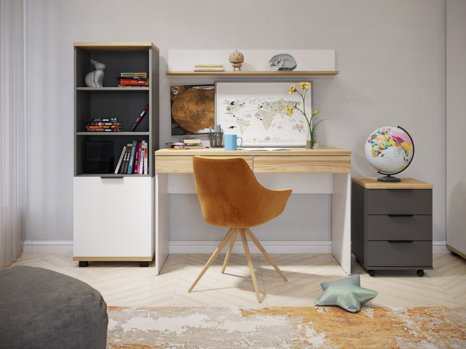 Прямые, Стол письменный Скайлайт СЛ-20К