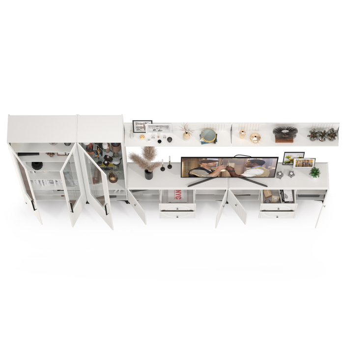 Стенки для гостиной, Валенсия стенка для гостиной № 86