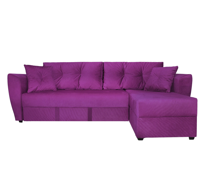 Диваны угловые в гостиную, Диван угловой  Амстердам 150, велюр