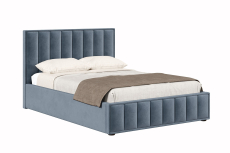 Мягкая кровать, Кровать Анкона 1400, велюр