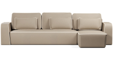 Диваны угловые в гостиную, Диван-кровать угловой Линда еврокнижка,велюр