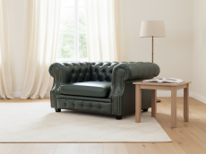 Кресло для отдыха, Кресло  Честер Лофт экокожа