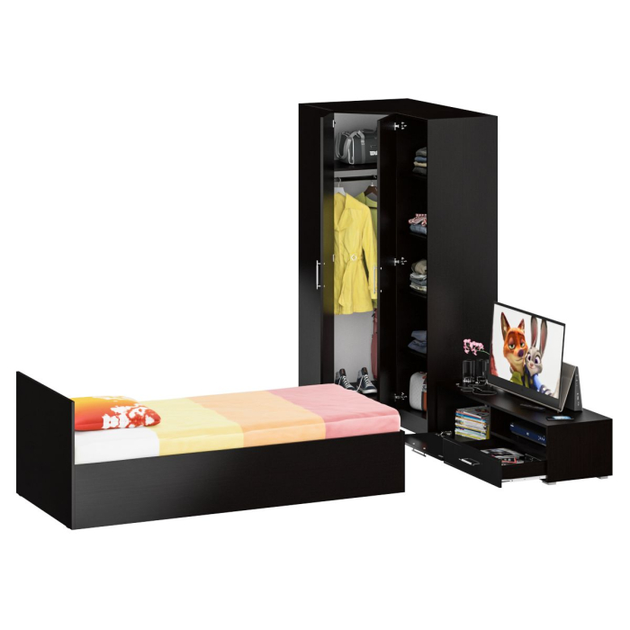 Спальные гарнитуры, Мебель для спальни Стандарт № 4 с кроватью 900