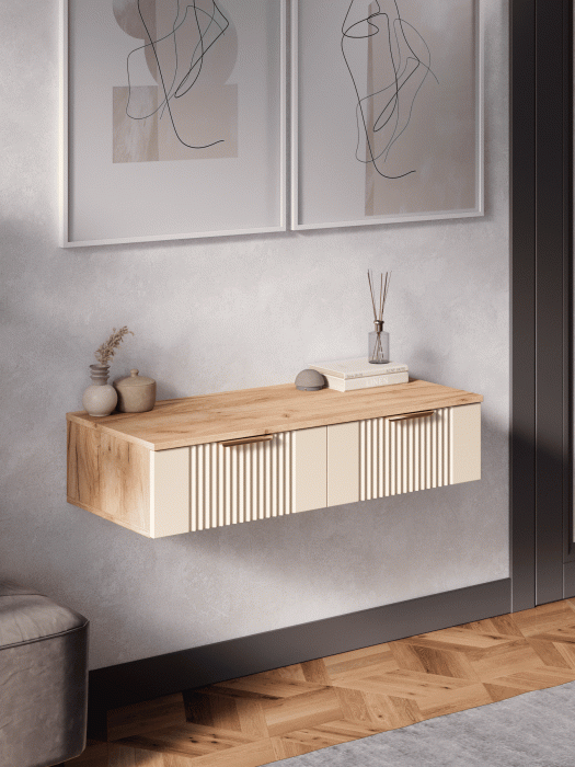 Прикроватные и настенные  столики, Тумба подвесная Ингрия Luxe 10