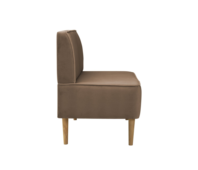 Маленькие диваны, Диван прямой кухонный Лагуна, велюр