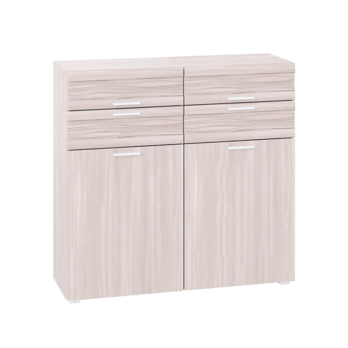 Тумбы, Тумба с 2-я створками Лотос ТБ-804, бодега белая