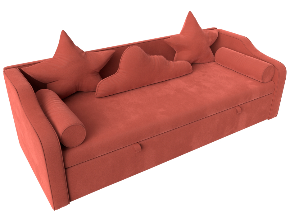 Детские диваны, Детский диван-кровать Рико, микровельвет