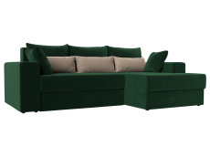 Диваны угловые в гостиную, Угловой диван Майами правый угол, велюр