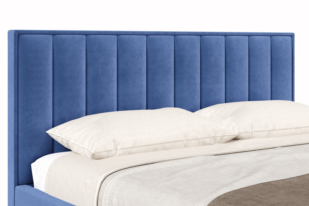 Мягкая кровать, Кровать Анкона 1800 с подъёмным механизмом, велюр