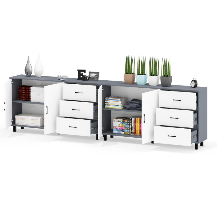 Комоды, Две тумбы-комода широких РВК 123-1604