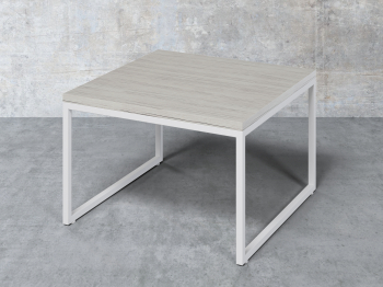 Столик журнальный Айсберг Лофт 01 Белый