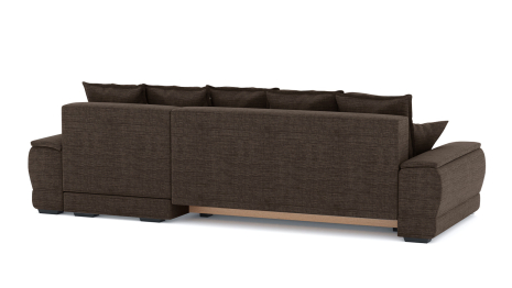 Диван-кровать угловой Нордвикс ПБ, рогожка