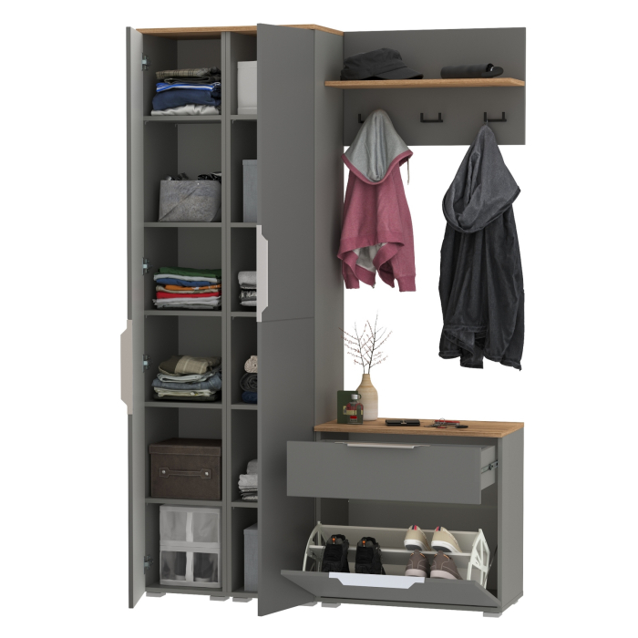 Прихожие, Современная компактная прихожая Октава № 18