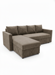 Диван угловой Стелла 140, велюр