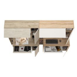 Комплект из рабочих столов Mobi Комфорт 12.71